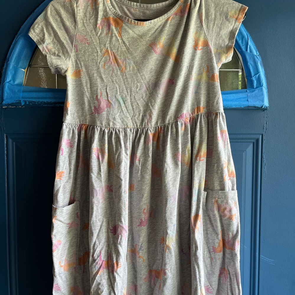 Wonder Nation Cream Flutter Sleeve Sundress